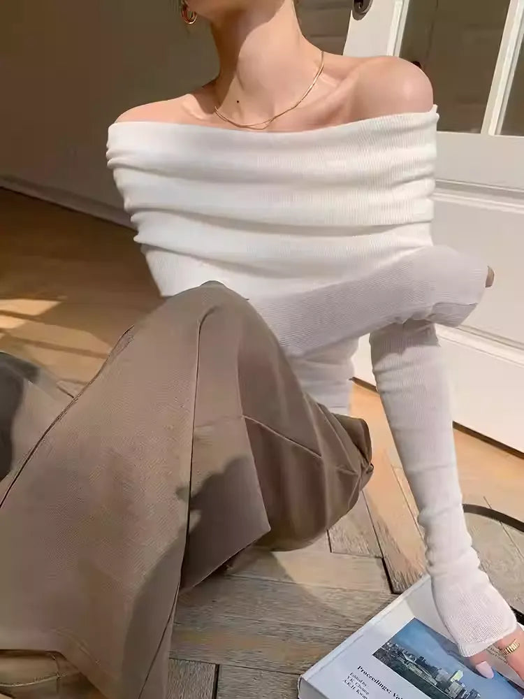 Soft Mix Knit Pullover / ソフトミックスニットプルオーバ